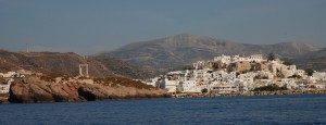 Anfahrt von Naxos