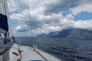 Entlang Euböas Küste